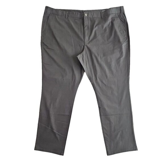 Bonobos Weekday Warrior Pant W52 L32 Grey Straight Leg Stretch Office Wear NWoT - Picture 1 of 16
